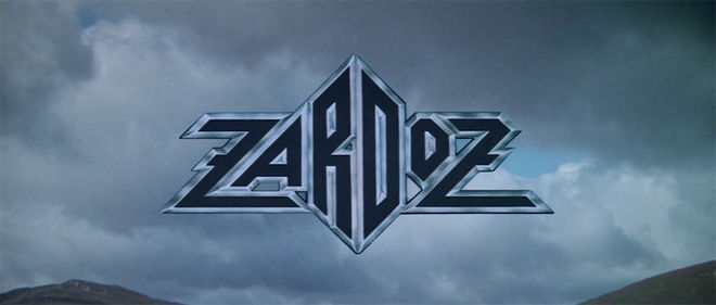 IMAGE: Zardoz title card
