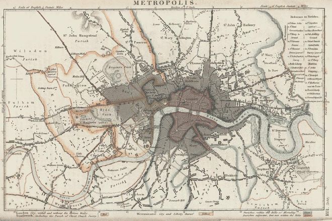 IMAGE: Reference – Map of London Circa 1800
