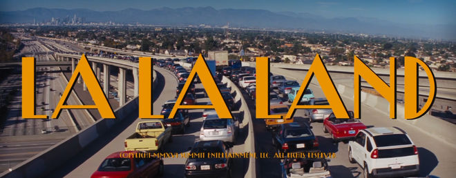 IMAGE: La La Land (2016) main title card