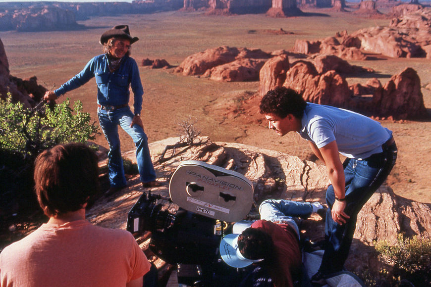 IMAGE: Camera set-up in the desert