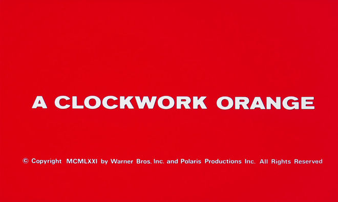 VIDEO: Title Sequence – A Clockwork Orange (1971)