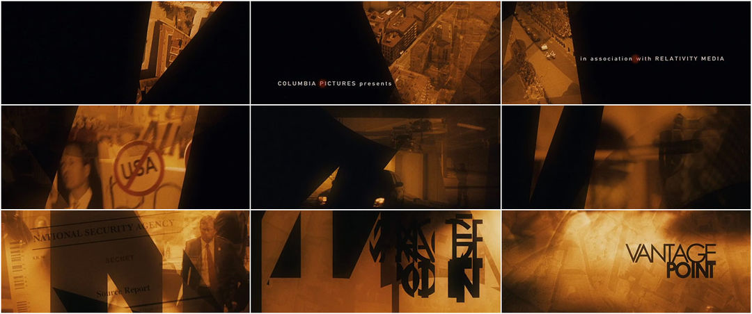 Vantage Point (2008) — Art of the Title
