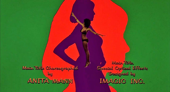 IMAGE: Foxy Brown Main Title Design credits frame