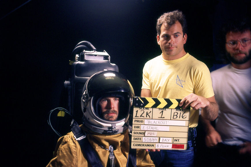 IMAGE: Stunt double wearing Lockheed SR-71 space suit