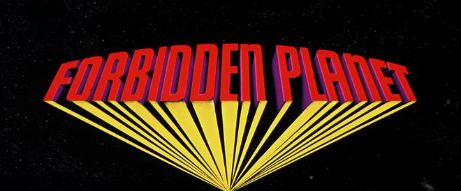 IMAGE: Forbidden Planet Title card