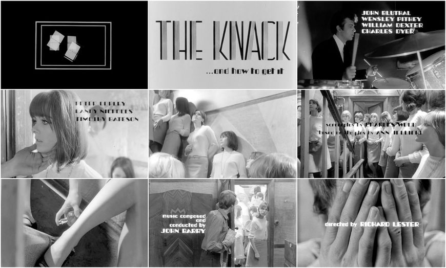 VIDEO: Title Sequence – The Knack (1965) main titles
