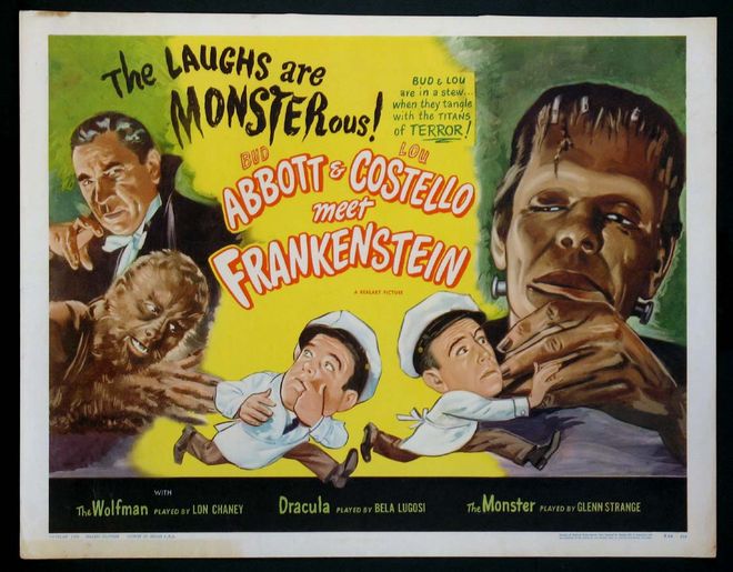 IMAGE: Abbott and Costello Meet Frankenstein original poster
