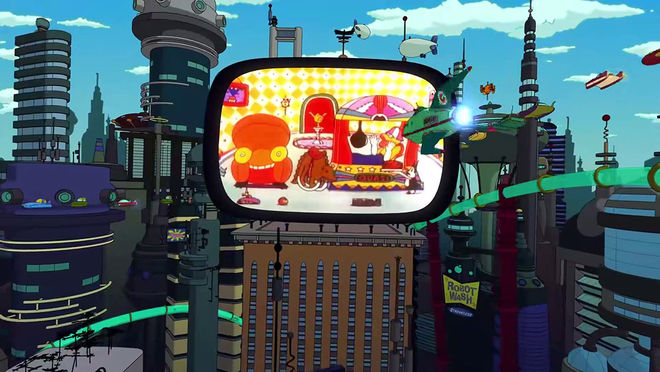 VIDEO: Futurama: Bender's Game opening credit sequence featuring Sally Cruikshank clips