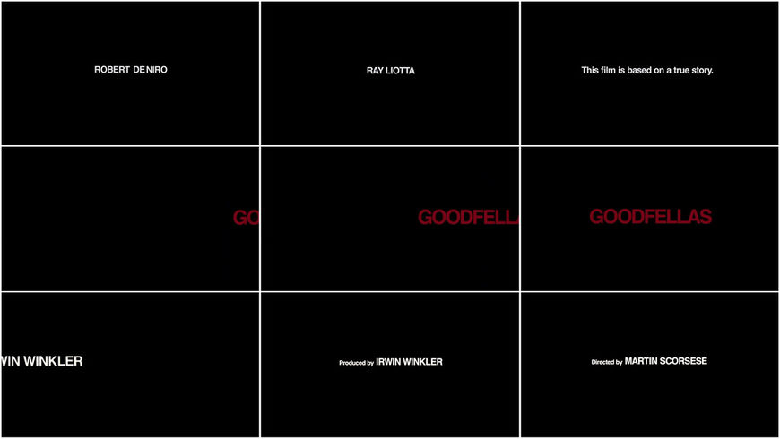 VIDEO: Title Sequence - Goodfellas