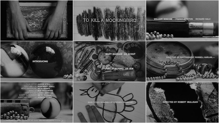 VIDEO: Title Sequence – To Kill a Mockingbird (1962)