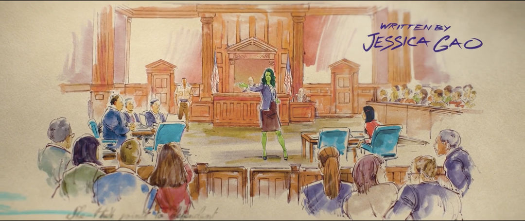 IMAGE: Still - Jen in courtroom
