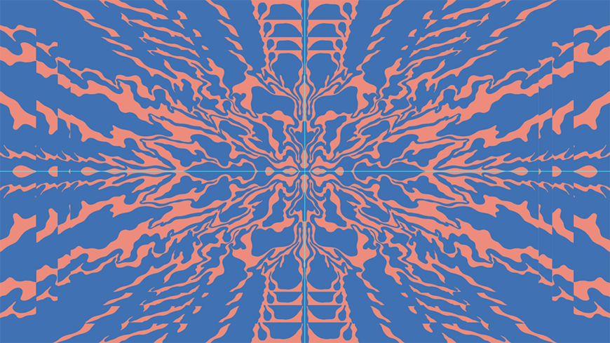 IMAGE: Illustrator screenshot – orange blue background