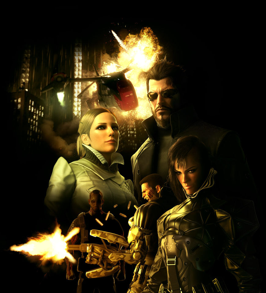 Deus Ex: Human Revolution marketing artwork