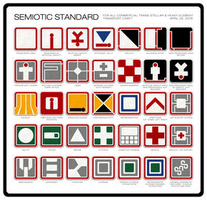 Image: Ron Cobb's Semiotic Standard for Alien