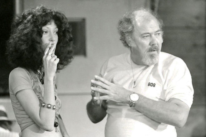 IMAGE: Shelley Duvall and Robert Altman on Nashville Set