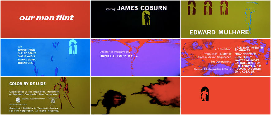 VIDEO: Title Sequence – Our Man Flint (1966)