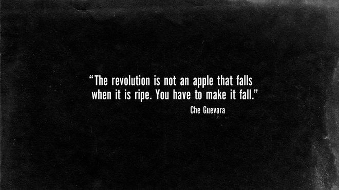 IMAGE: Opening Che Guevara quote 