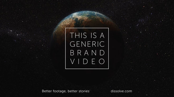 VIDEO: This Is a Generic Brand Video