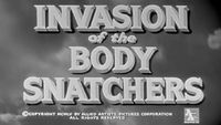 Invasion of the Body Snatchers