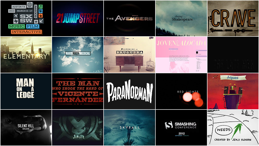 SXSW 2013 Film Awards: Title Design Finalists