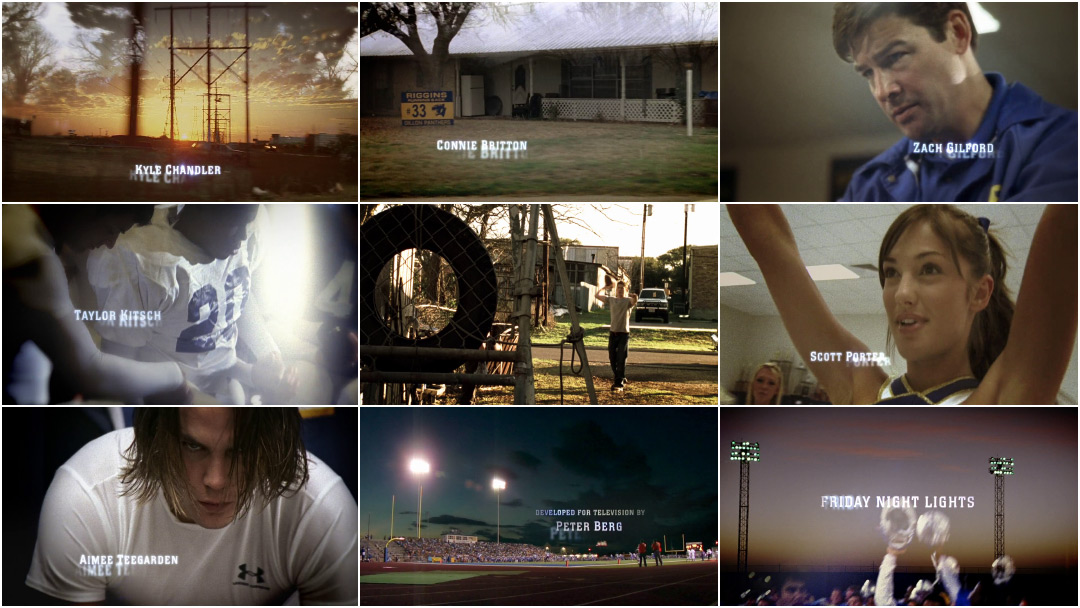 Friday Night Lights (2006) — Art of the Title