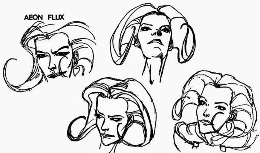IMAGE: Aeon Flux Character Sketch 01