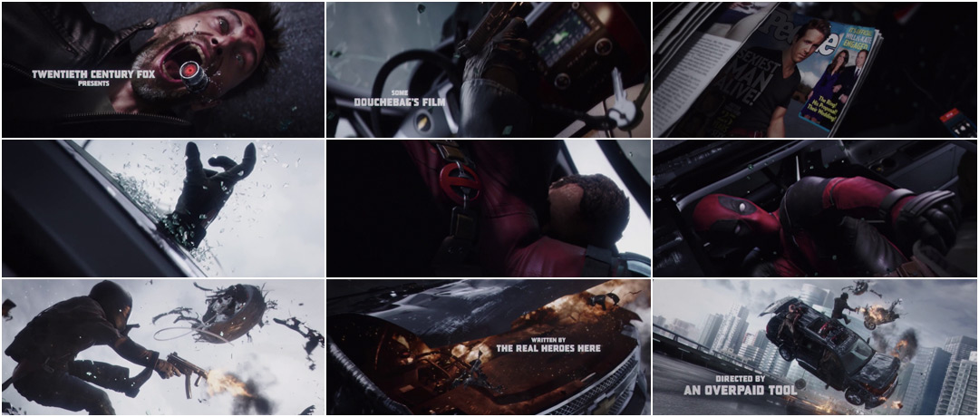 VIDEO: Title Sequence – Deadpool (2016)