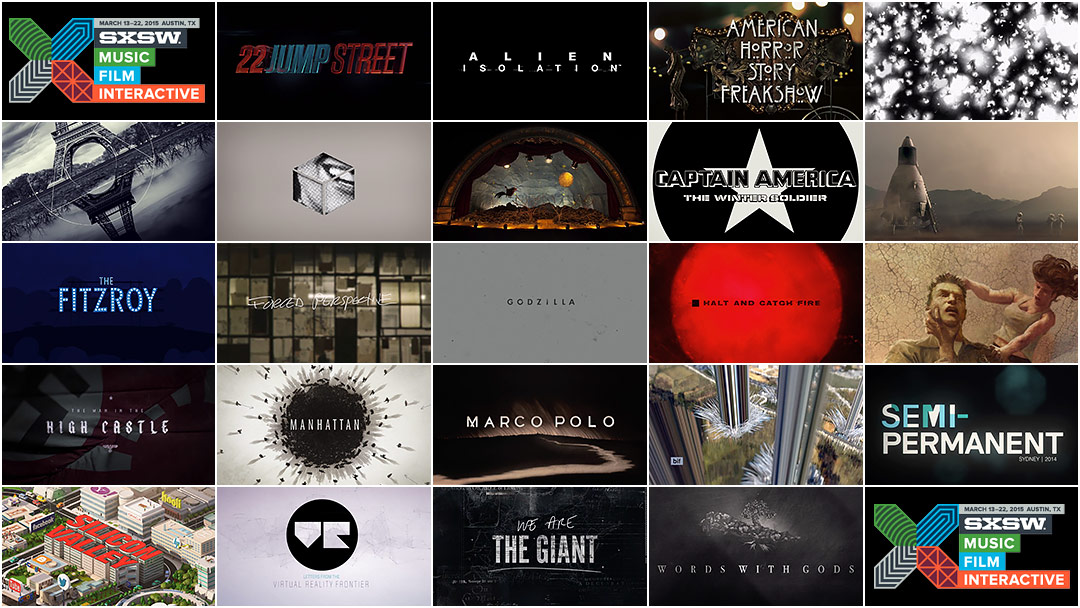 2015 SXSW Film Awards: Excellence in Title Design