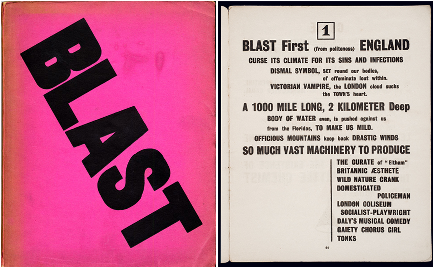 IMAGE: BLAST magazine - cover and page