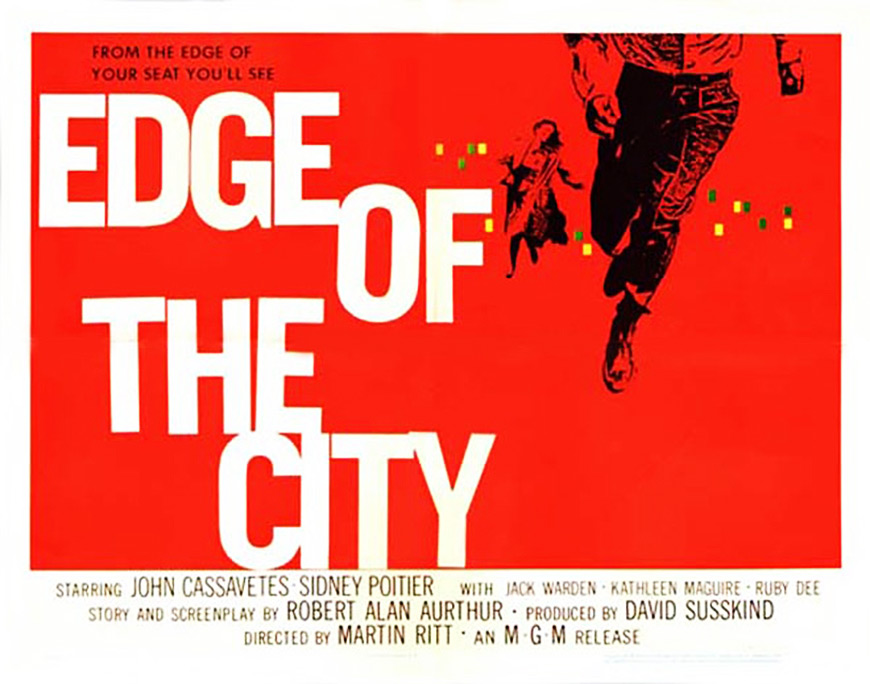 IMAGE: Edge of the City (1957) Half Sheet Poster